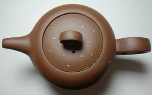 Gyoki Kiln Purple Mudama Moving / Rare Design Superb Olong Tea Tea Original Inglays