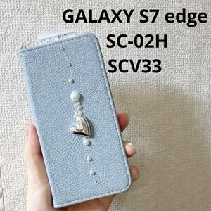 GALAXY S7 edge SC-02H SCV33 ケース カバー 手帳型 おしゃれ