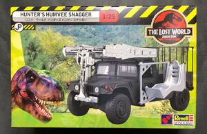 @中古絶版模型堂 レベル 1/25 ロストワールド ハンターズ ハンビー スナッガー ハマー Revell HUNTER'S HUMVEE SNUGGERジュラシックパーク 