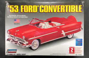@中古絶版模型堂 リンドバーグ 1/25 '53フォードコンバーチブル LINDBERG 1953 FORD CONVERTIBLE フォード コンバーチブル 定形外送料510円
