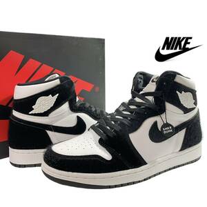 NIKE WMNS AIR JORDAN 1 RETRO HIGH OG CD0461 007 ナイキ エアジョーダン 1 レトロ ハイ ハラコ ブラック スニーカー 正規品