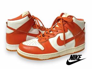 NIKE DUNK HIGH 1999年製 ナイキ ダンク ハイ シラキュース ホワイト オレンジ ヴィンテージ 630335 811 メンズ スニーカー 正規品