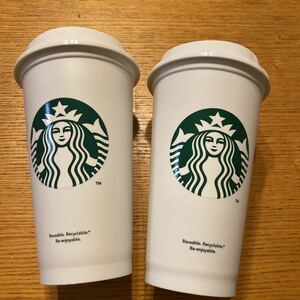 スターバックス☆リユーザブルカップ☆473ml☆タンブラー☆2個セット☆未使用品☆即決☆