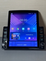 Android10 ナビ CARPLAY 2G-32G GPS カーラジオ ビデオプレーヤー ポートレート テスラ風_画像1