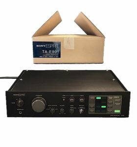 AZ-497 SONY ソニー ESPRIT エスプリ STEREO PREAMPLIFIER TA-E901 元箱付 希少 プリアンプ コントロール 音出し確認済み 状態良好