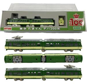 SG-384 鉄道模型 Nゲージ MODEMO ハセガワ NT100 東急 たまでん デハ200形 記念ピンバッチ 初回特典 未使用 保管品 私鉄 玉電 