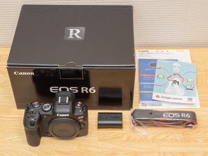 Canon キヤノン EOS R6 ボディ（フルサイズ ミラーレスカメラ）