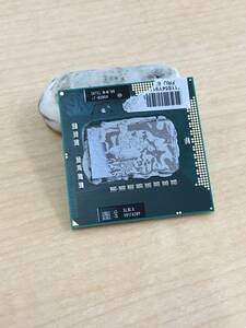 B2649)Intel Core i7-820QM 1.73GHz 8MB 45W Socket G1 中古動作品