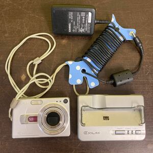 CASIO カシオ デジカメ EXILIM ZOOM EX-Z50 /デジカメ EXILIM用充電器 USB Cradle CA-24コンパクトデジタルカメラ 