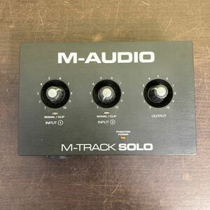 M-AUDIO M-TRACK SOLO エムオーディオ USBオーディオインターフェース