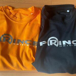 Prince プリンス　Tシャツ サイズＬ　ブラック・オレンジ　2枚