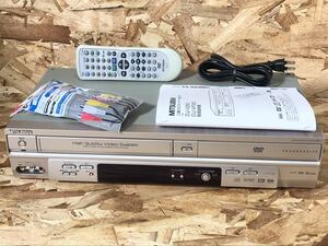 ☆美品☆フルメンテナンス品 MITSUBISHI DJ-GM11☆VHS/DVD再生デッキ☆再生動作確認済み/写真あり☆三菱の高性能再生デッキ☆早い者勝ち☆