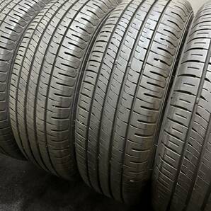 215/65R16 DUNLOP/ENASAVE EC204 22年製 夏タイヤ バリ山 4本 ダンロップ エナセーブ アルファード ヴェルファイア ハイエース (3-E893)の画像1