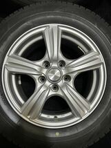 205/65R16 BRIDGESTONE/VRX3 21年製 VIOLENTO 16インチ 6.5J ＋40 100 5H スタッドレス 4本 ヤリスクロス エスティマ (南4-E923)_画像3