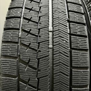 215/55R17 BRIDGESTONE/VRX 17年製 VELVA 17インチ 7J ＋53 114.3 5H スタッドレス 4本 ヴェゼル オッデセイ (南6-F16)の画像9