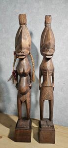 木彫り　原住民　インディアン　アンティーク　インテリア　置物