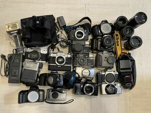 カメラ　レンズ　大量まとめ　カメラ大量まとめ 富士フィルム Canon PENTAX Nikon デジカメ オリンパス SIGMA OLYMPUS ペンタックス S4