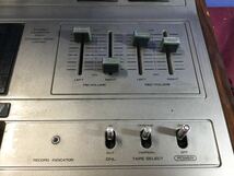 g_t S645 ★TOSHIBA/東芝★STEREO CASSETTE DECK/ステレオカセットデッキ PT-415★通電のみ確認済/動作未確認★中古現状品★_画像3