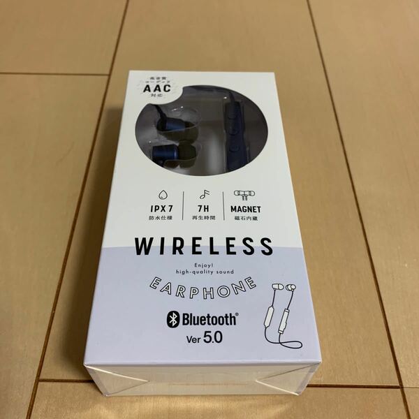 クオリティトラストジャパン Bluetooth Ver5.0 防水ステレオイヤホンマイク ブルー QB-081ABL