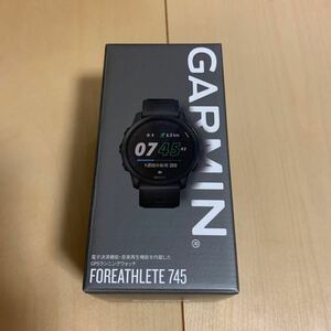 GARMIN ForeAthlete 745 Black 010-02445-40 Garmin Japan смарт-часы GPS бег часы электронный расчет функция музыка функция воспроизведения 