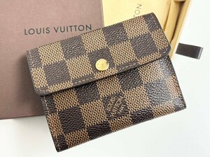 キングラム[27]LOUIS VUITTON ルイヴィトン ダミエ ラドロー コインケース N62925 ★箱・保存袋付き★良品★1円～★【送料無料】