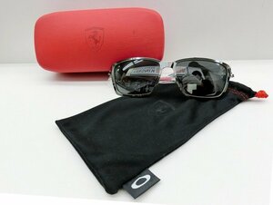 キングラム[19]OAKLEY TINCAN オークリー ティンカン フェラーリ サングラス OO4082-09 58□15 131 保存袋・ケース付 1円～@C534 S