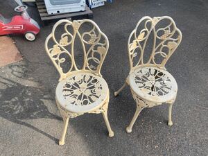  aluminium castings garden chair chair garden chair 2 piece set 