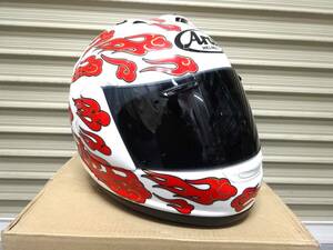 RX-7 RR5 57-58 RRV RX7 57～58 Mサイズ 白 グラス ホワイト アライ Arai 　