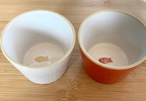 ナチュラルキッチン 紅白蕎麦ちょこ 小鉢 カップ2点セット 限定品 NATURAL KITCHEN