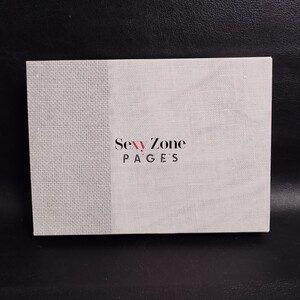 【Sexy Zone】 セクシーゾーン PAGES[DVD付初回限定盤B] CD+DVD 2019年