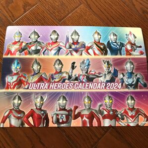 ウルトラマン 2024カレンダー HEROES