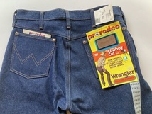 ビンテージ 80's DEADSTOCK Wrangler 13MWZ W33 L33 デッドストックラングラーデニム USA製 ブロークンデニム 米製 Vintage _画像1