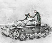 ミリタリー フィギュア 兵士 3体セット 戦車 調査隊 観測 ジオラマ 1/35スケール レジン 樹脂 未塗装 未組み立て グレー キット 802_画像2