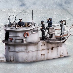ミリタリー フィギュア 兵士 5体セット 海軍 海兵 ジオラマ 1/35スケール おもちゃ レジン 樹脂 未塗装 未組み立て グレー キット 776