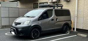 日産　NＶ200　バネットバン　車中泊　キャンプ等に　サイズ感ちょうどいい　72000キロ　キャリア付き　