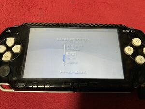 (通電読み込み可能)SONY PSP 1000 PSPー1000 ブラック メモリーカード microSD付き。