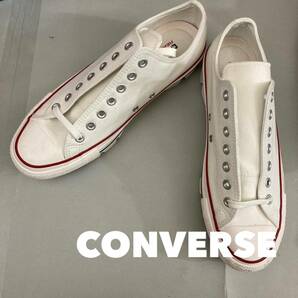 【新品未使用】コンバース CONVERSE LOW オールスター100 ラグソール 厚底 カップインソール TENCEL CHUNK OX ホワイト 28.0cm @◆