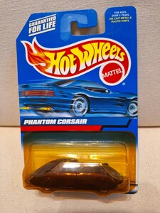 【ホットウィール】　PHANTOM CORSAIR 　エンジ　ブリスター劣化　 HOT WHEELS