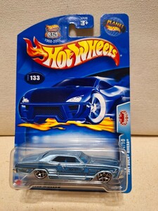 【ホットウィール】　1964 BUICK RIVIERA リビエラ　青　ストライプ　 HOT WHEELS