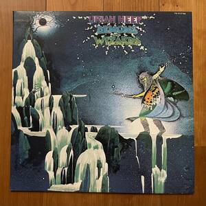 LP 国内 見開き ユーライア・ヒープ / 悪魔と魔法使い URIAH HEEP Demons Wizards 良盤 YS-2737-BZ