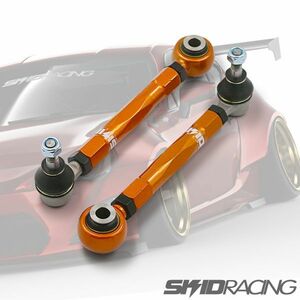 車検OK 86 調整式 ピロ トーコントロール アーム ZN6 サイオン scion FR-S リア SKID RACING スキッドレーシング# :14 D1