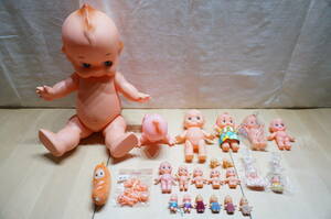 【Z415Z】大量！ 約23点 キューピー 人形 マスコット まとめ売り 種類・サイズいろいろ コレクション 福袋 保管品
