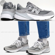 US5.5 22.5cm 新品 USA製 NEW BALANCE W990GL6 グレー ニューバランス W990 GL6 V6 レザー スニーカー アメリカ製 灰 22AW 23SS_画像4