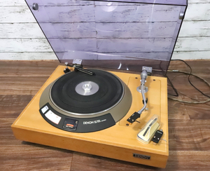 【ト長】DENON デノン DP-3000 DK-100F レコードプレイヤー ターンテーブル トーンアーム DA-305 レコードクリーナー IA287IOB81