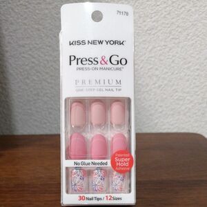 KISS NEWYORK キスニューヨーク Press ＆ Go プレスアンドーゴー ネイルチップ BHJ27J