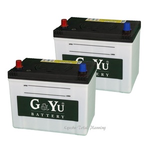 G&Yu バッテリー 90D26R　（お得な2個セット）　ecobaシリーズ