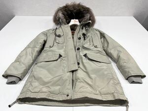 1円スタート　PARAJUMPERS パラジャンパーズ　レディース　Mサイズ　PJS ダウンジャケット　フライトジャケット　ハンガー付き