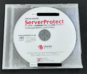2YXS1726★現状品★TREND MICRO Server Protectファイルサーバーの情報を守るウイルス対策ソフトウェア シリアル番号有り