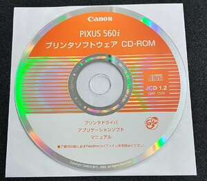 2YXS1532★現状品★Canon PIXUS 560i プリンタソフトウェアCD-ROM JCD 1.2