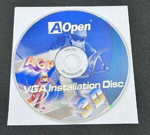 2YXS1624★現状品★AOpen VGA Installation Disc VGA-S03